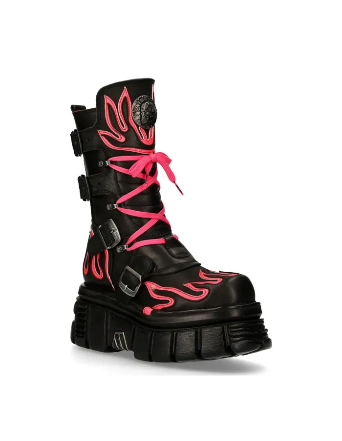 WomenMen MTank015C5 New Rock Boots WomenMen MTank015C5 New Rock Boots