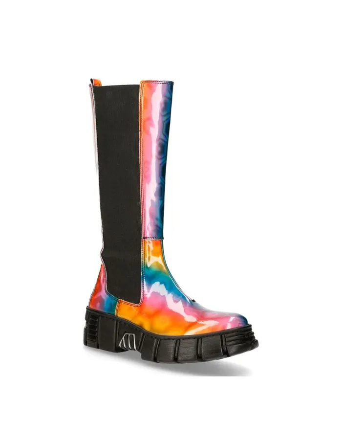 WomenMen MWall043C3 New Rock High Boots WomenMen MWall043C3 New Rock High Boots