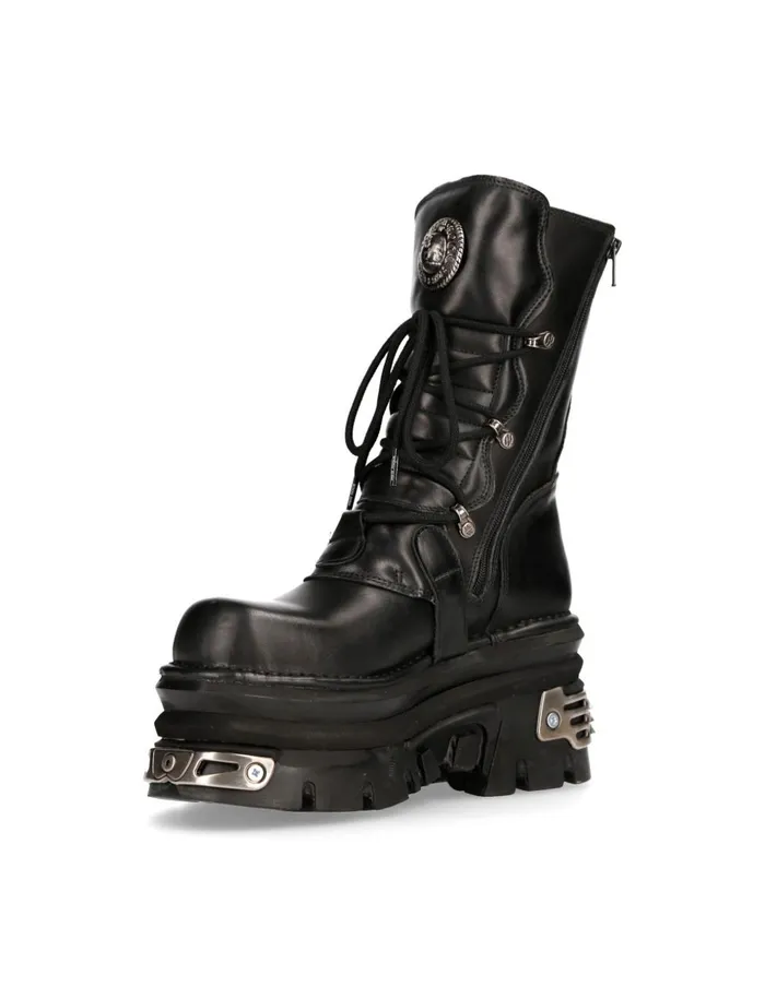 WomenMen Metallic M373C106 New Rock Boots WomenMen Metallic M373C106 New Rock Boots