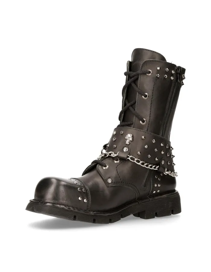 WomenMen Metallic MNewmili103C1 New Rock Boots WomenMen Metallic MNewmili103C1 New Rock Boots
