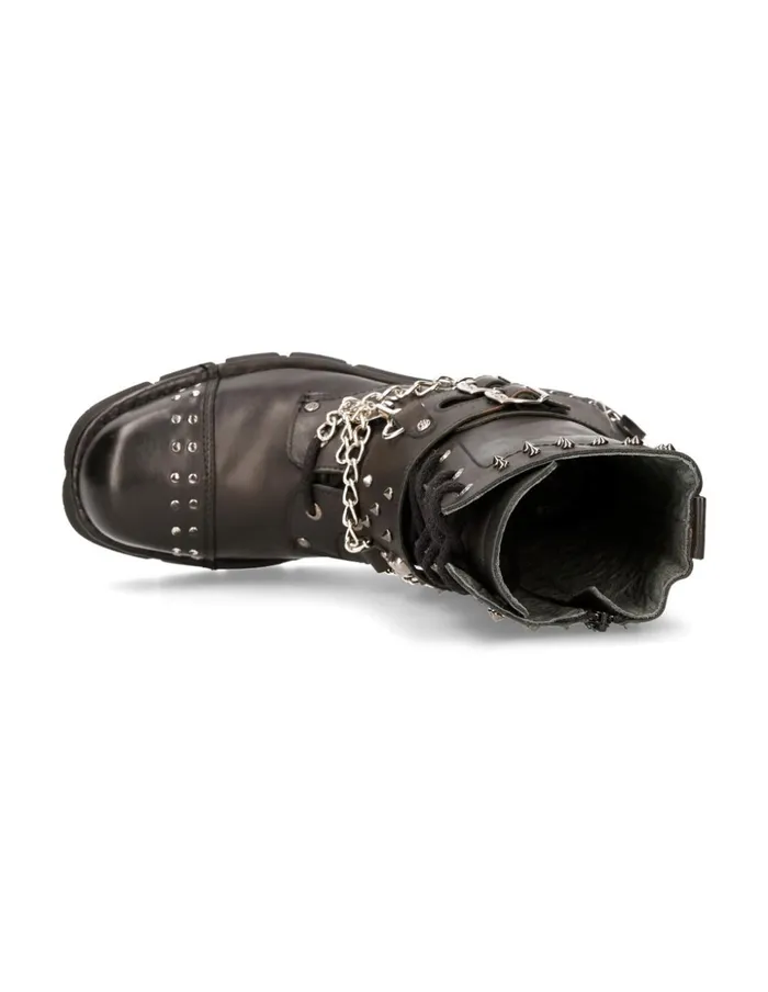 WomenMen Metallic MNewmili103C1 New Rock Boots WomenMen Metallic MNewmili103C1 New Rock Boots
