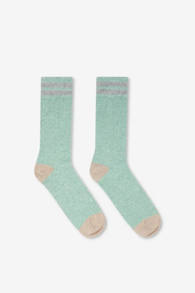 WomenMen Turquoise Mountain Socks Ecoalf Socks
