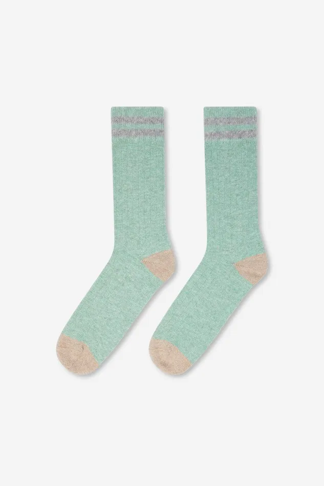 WomenMen Turquoise Mountain Socks Ecoalf Socks