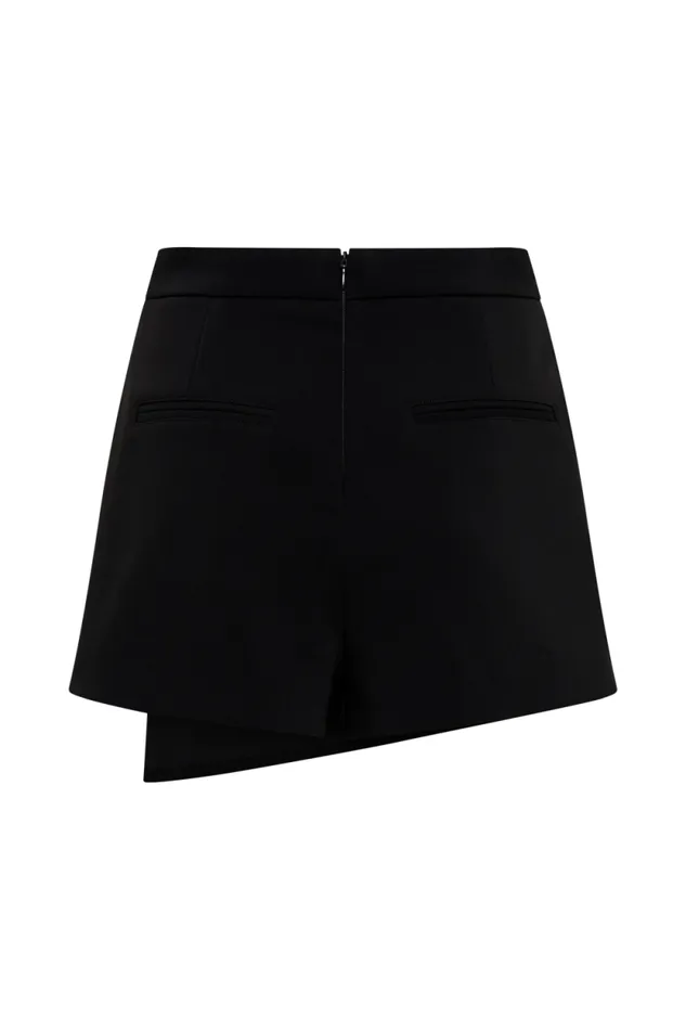 Women Meshki Bottoms Celene Buckle Skort 8211 Black