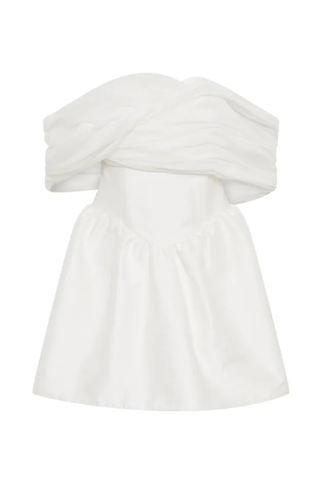 Women Meshki Dresses Tessa Structured Mini Dress 8211 White