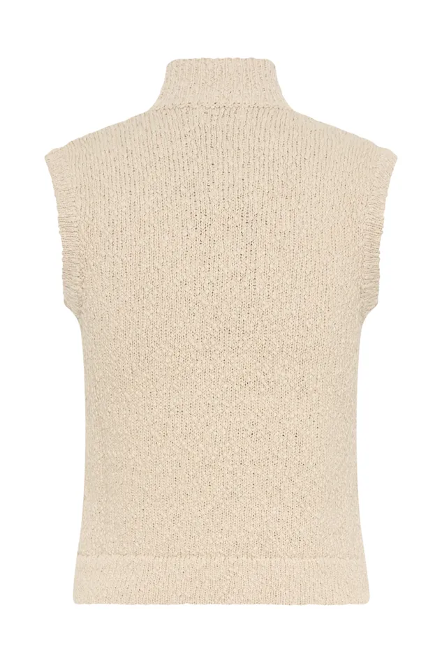 Women Meshki Tops Azalea Sleeveless Knit Top 8211 Wheat