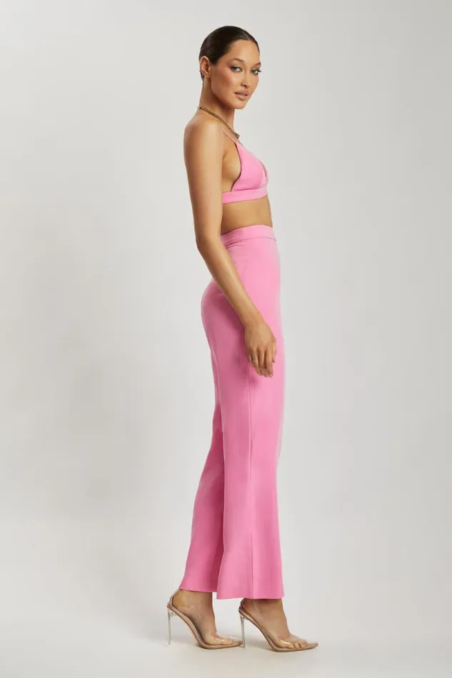 Women Meshki Tops Cynthia Triangle Bralette 8211 Pink