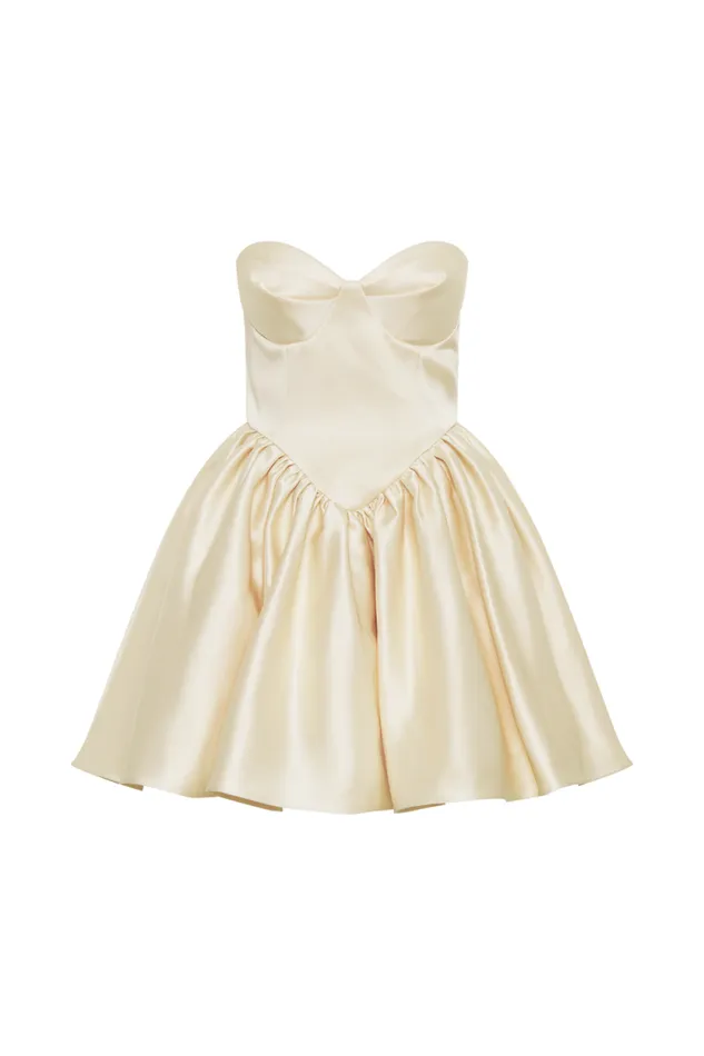 Women Meshki Two Piece Sets Hollie Structured Corset Mini Dress 8211 Gold