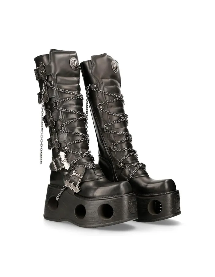 Women Metallic M272C35 New Rock High Heels