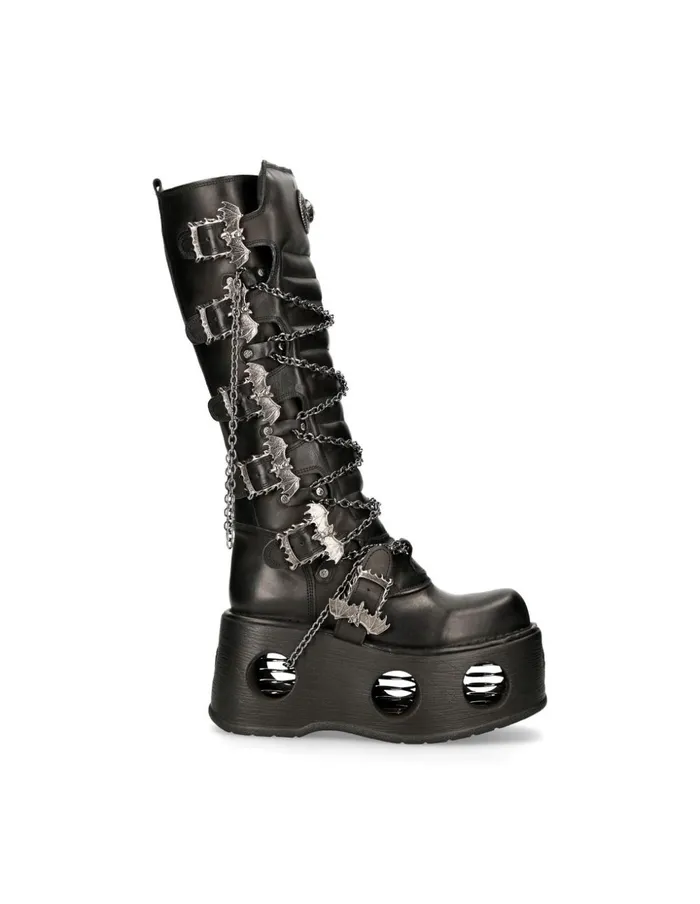 Women Metallic M272C35 New Rock High Heels Women Metallic M272C35 New Rock High Heels