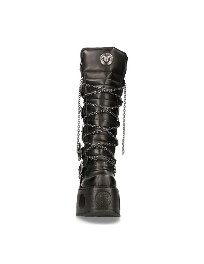 Women Metallic M272C35 New Rock High Heels Women Metallic M272C35 New Rock High Heels
