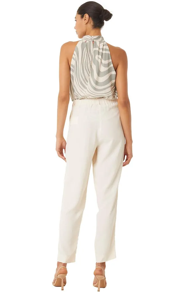 Women MISA Los Angeles Matching Sets PERRY PANT Abstract Zebra