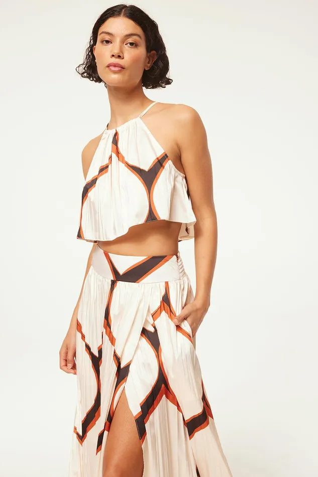 Women MISA Los Angeles Matching Sets SAANA TOP Los Cabos Geo
