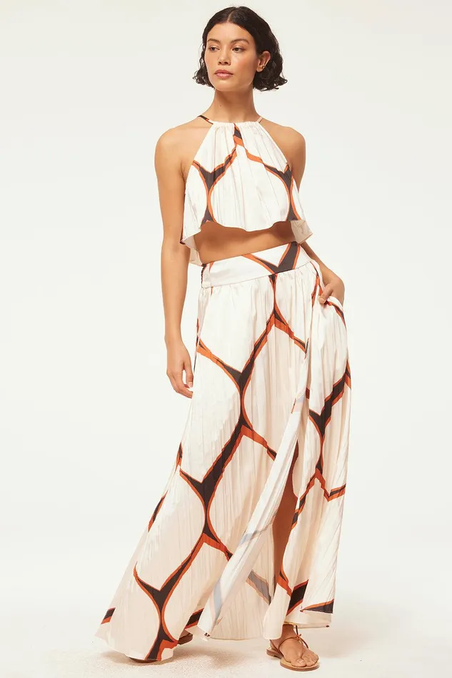 Women MISA Los Angeles Matching Sets SAANA TOP Los Cabos Geo