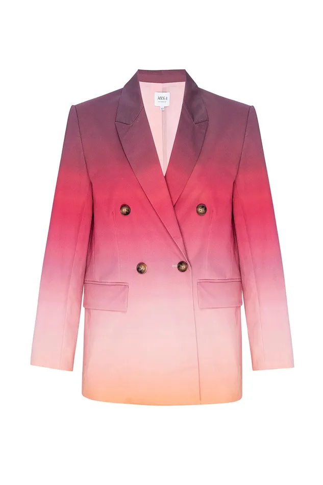 Women MISA Los Angeles Matching Sets VIVA BLAZER Parchment