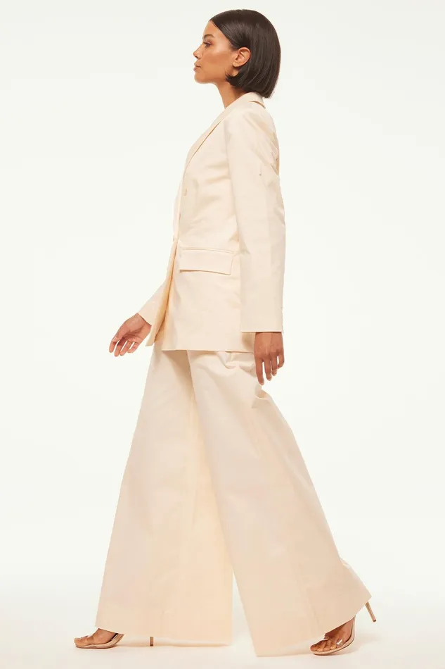 Women MISA Los Angeles Matching Sets VIVA BLAZER Parchment