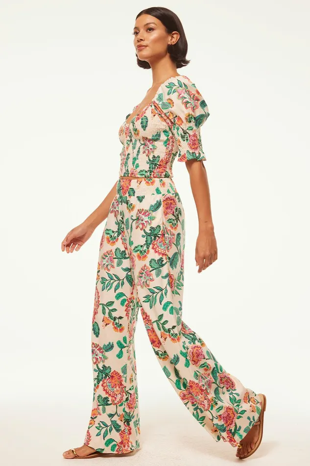 Women MISA Los Angeles Pants ALIA PANT Malika Paisley Floral
