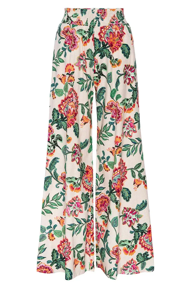 Women MISA Los Angeles Pants ALIA PANT Malika Paisley Floral