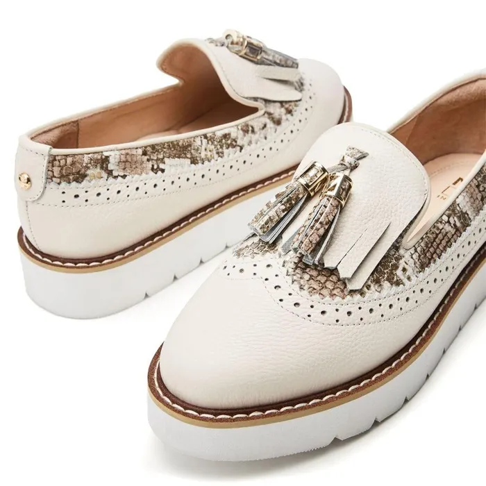 Women Moda In Pelle Casual Shoes Eilani Off White Leather