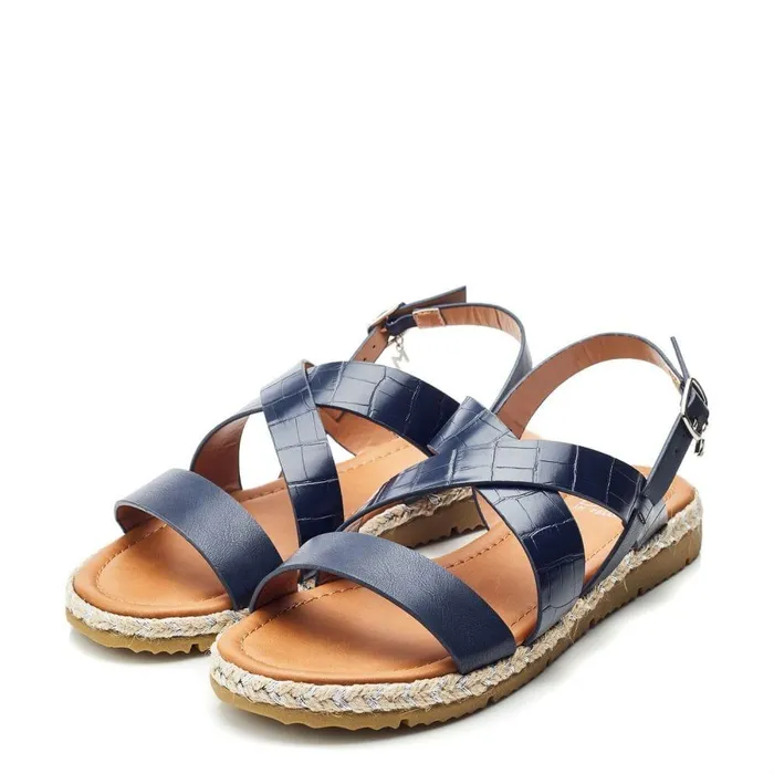Women Moda In Pelle Flatform Sandals Neyma Navy Porvair Women Moda In Pelle Flatform Sandals Neyma Navy Porvair