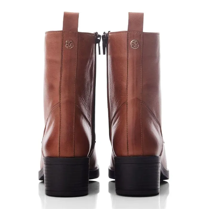 Women Moda In Pelle Heeled And Wedge Boots Calia Tan Leather Women Moda In Pelle Heeled And Wedge Boots Calia Tan Leather