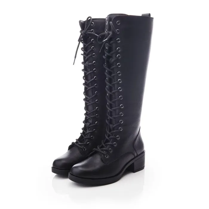 Women Moda In Pelle Heeled And Wedge Boots Galliana Black Leather Women Moda In Pelle Heeled And Wedge Boots Galliana Black Leather