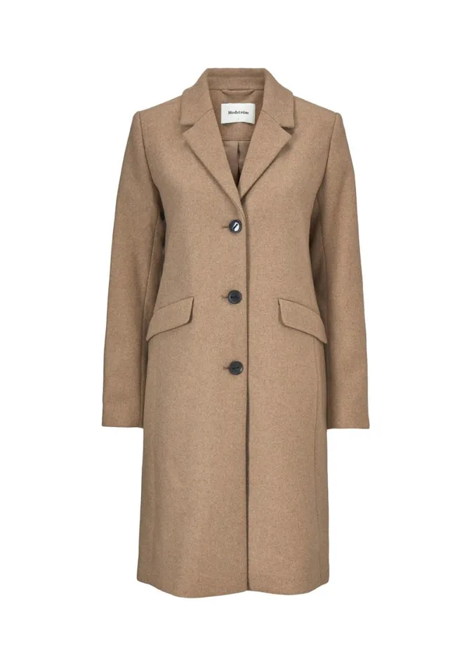 Women Modstrm Coats and Jackets Pamela Coat Brown Sugar