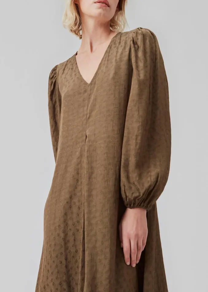 Women Modstrm Dresses CarmelMD Dress Dark Forest Women Modstrm Dresses CarmelMD Dress Dark Forest