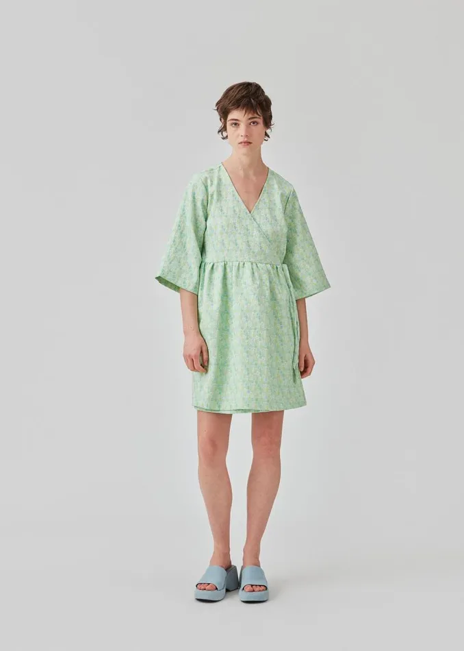 Women Modstrm Dresses DorianMD Wrap Dress Calm Jade Women Modstrm Dresses DorianMD Wrap Dress Calm Jade