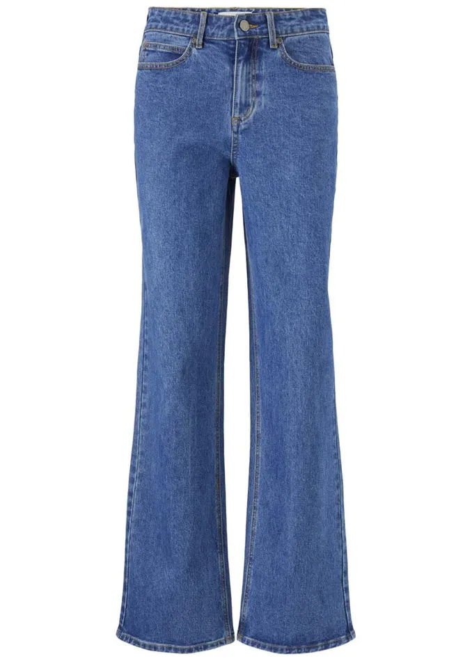 Women Modstrm Pants and Leggings Elton Vintage Jeans Medium Blue
