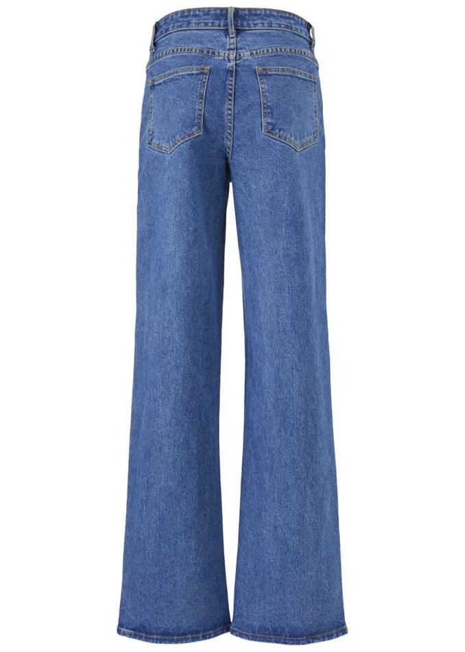 Women Modstrm Pants and Leggings Elton Vintage Jeans Medium Blue Women Modstrm Pants and Leggings Elton Vintage Jeans Medium Blue