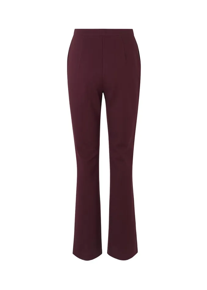 Women Modstrm Pants and Leggings TannyMD Slit Pants Currant Women Modstrm Pants and Leggings TannyMD Slit Pants Currant