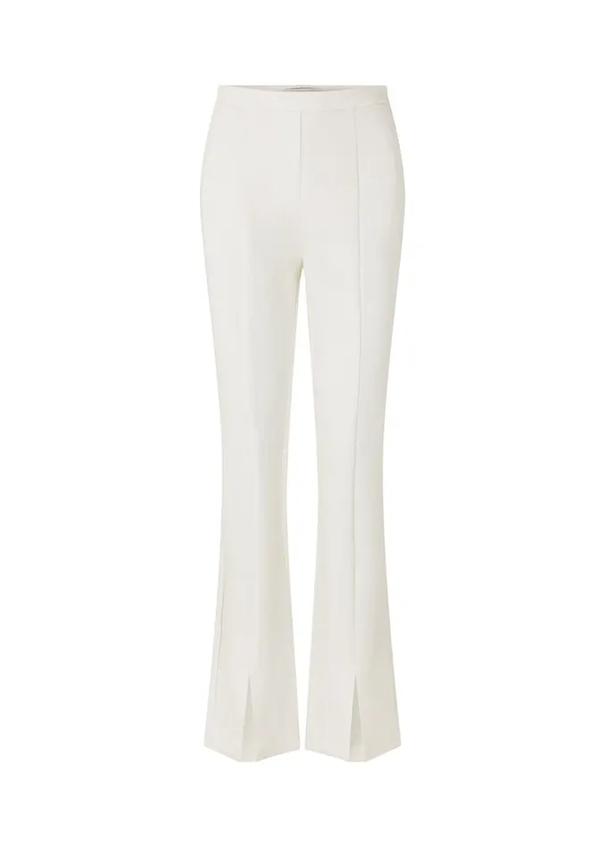 Women Modstrm Pants and Leggings TannyMD Slit Pants Off White Women Modstrm Pants and Leggings TannyMD Slit Pants Off White