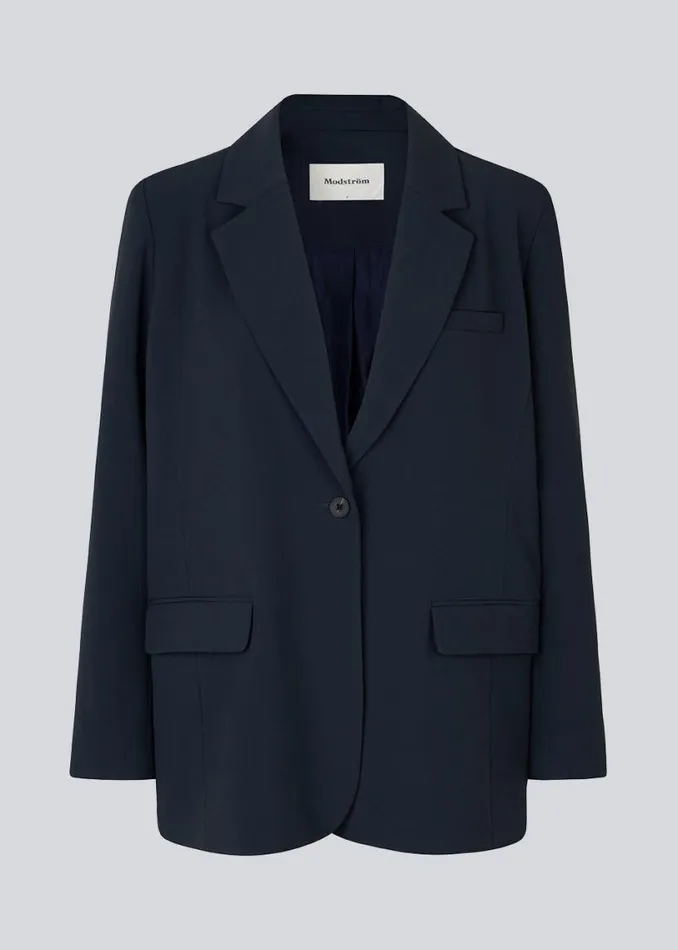Women Modstrm Suits AnkerMD Blazer Midnight Blue Women Modstrm Suits AnkerMD Blazer Midnight Blue