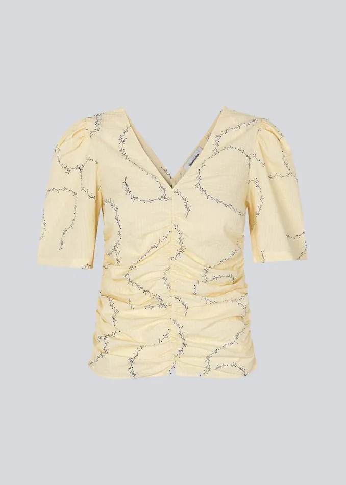 Women Modstrm Tops DravenMD Print Top Flower Twirl Women Modstrm Tops DravenMD Print Top Flower Twirl