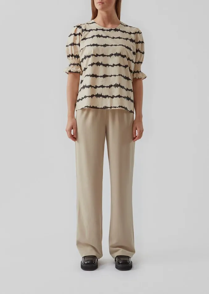 Women Modstrm Tops PoemMD Print Top Tie Dye Lines