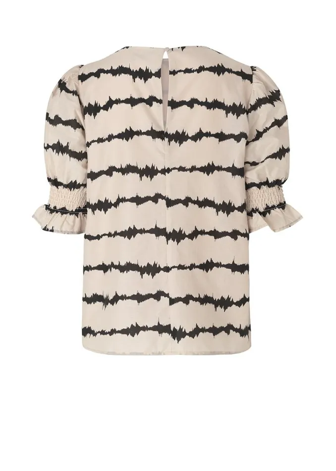 Women Modstrm Tops PoemMD Print Top Tie Dye Lines Women Modstrm Tops PoemMD Print Top Tie Dye Lines