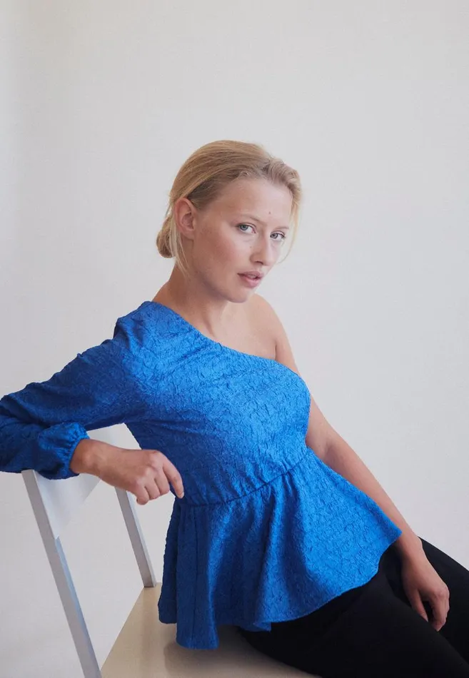 Women Modstrm Tops TalissaMD Top Bright Ocean Women Modstrm Tops TalissaMD Top Bright Ocean
