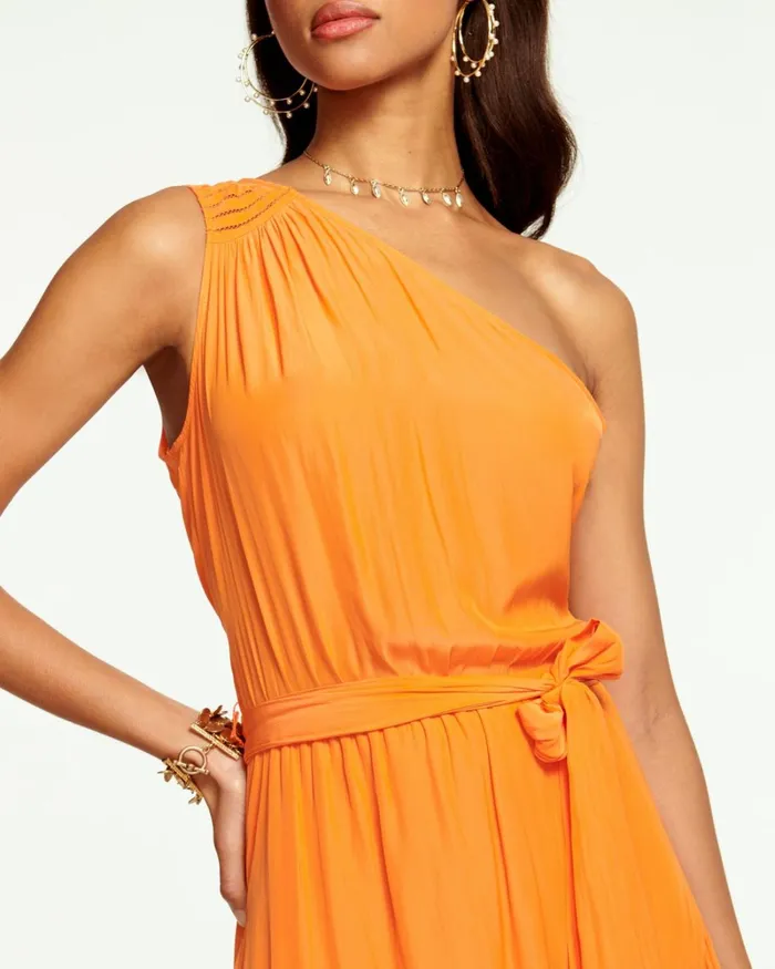 Women Nicola OneShoulder Maxi Dress Black Ramy Brook Dresses Women Nicola OneShoulder Maxi Dress Black Ramy Brook Dresses