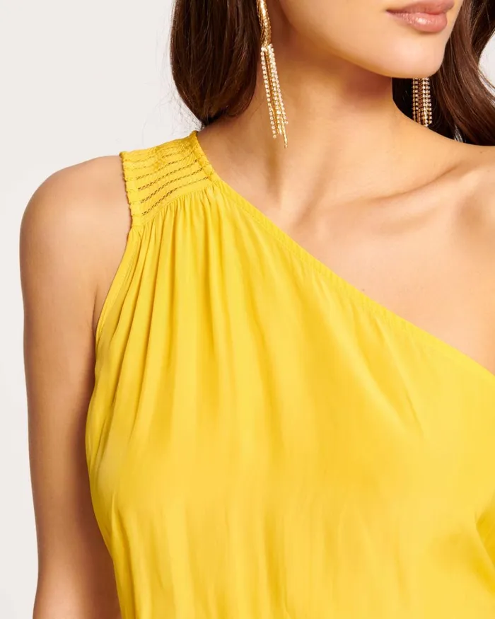 Women Nicola OneShoulder Maxi Dress Black Ramy Brook Dresses Women Nicola OneShoulder Maxi Dress Black Ramy Brook Dresses