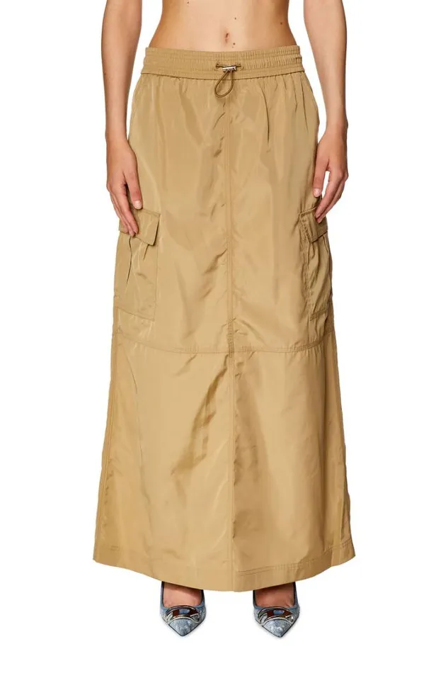 Women ORoxy Light Brown Diesel Skirts Women ORoxy Light Brown Diesel Skirts