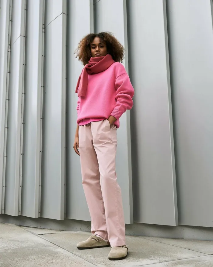 Women Pants Colorful Standard Organic Twill Pants Optical White