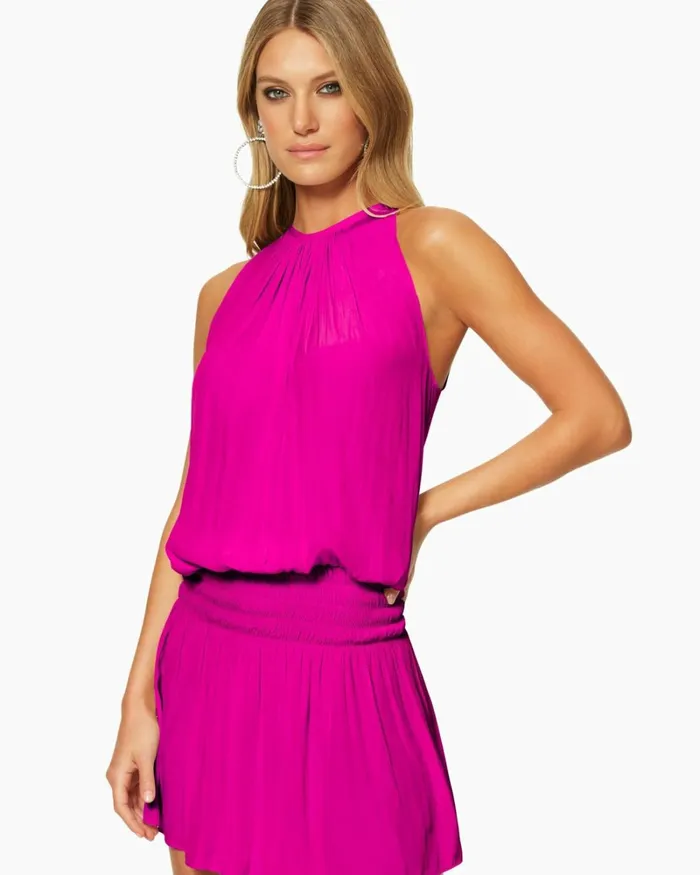 Women Paris Sleeveless Mini Dress Spruce Ramy Brook Dresses Women Paris Sleeveless Mini Dress Spruce Ramy Brook Dresses