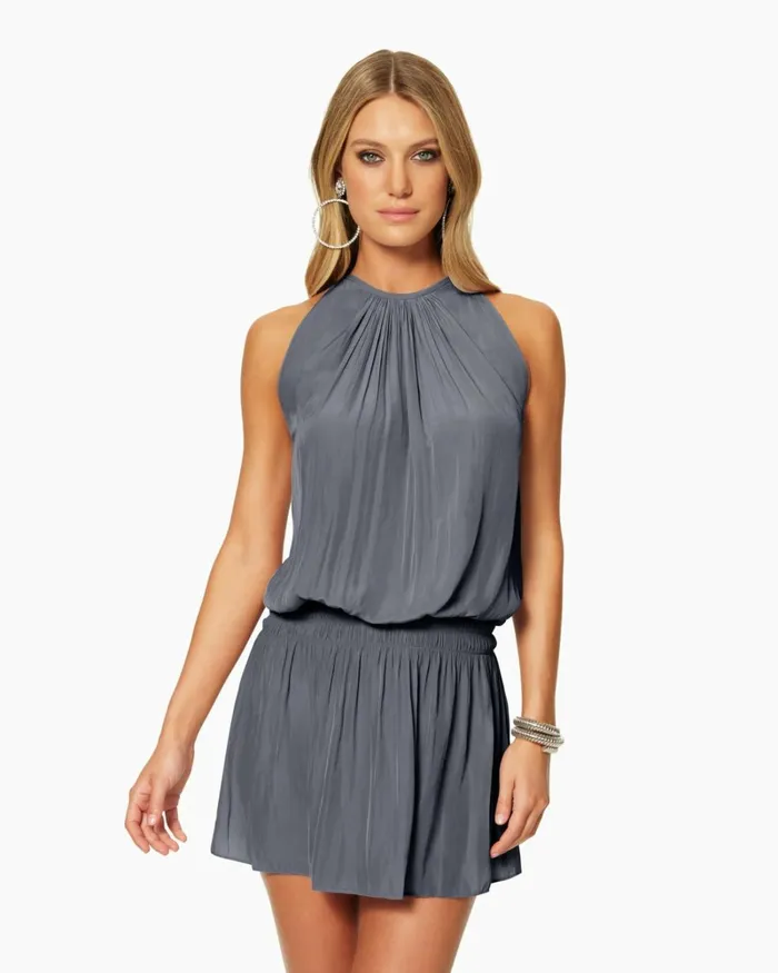 Women Paris Sleeveless Mini Dress Spruce Ramy Brook Dresses Women Paris Sleeveless Mini Dress Spruce Ramy Brook Dresses