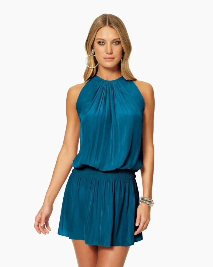 Women Paris Sleeveless Mini Dress Spruce Ramy Brook Dresses Women Paris Sleeveless Mini Dress Spruce Ramy Brook Dresses