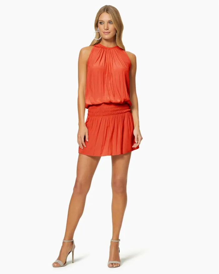 Women Paris Sleeveless Mini Dress Spruce Ramy Brook Dresses Women Paris Sleeveless Mini Dress Spruce Ramy Brook Dresses