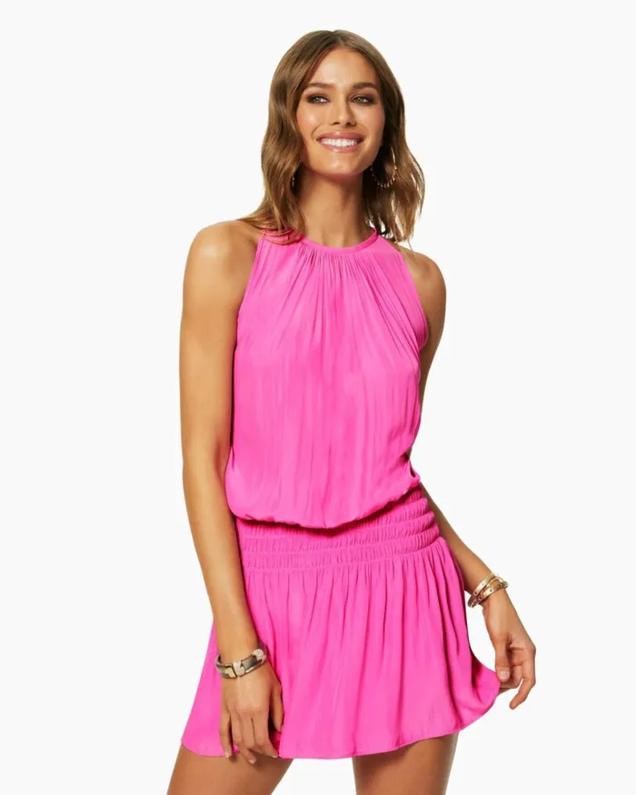 Women Paris Sleeveless Mini Dress Spruce Ramy Brook Dresses Women Paris Sleeveless Mini Dress Spruce Ramy Brook Dresses