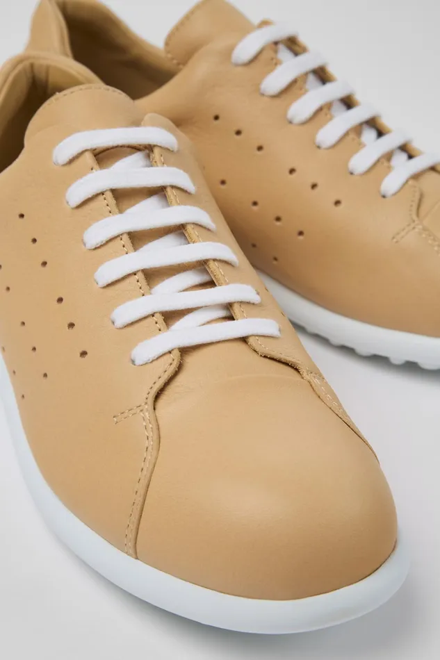 Women Pelotas XLite Pink Leather Shoes Camper Casual Shoes