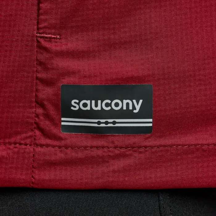 Women Peregrine Packaway Jacket Currant Saucony Jackets