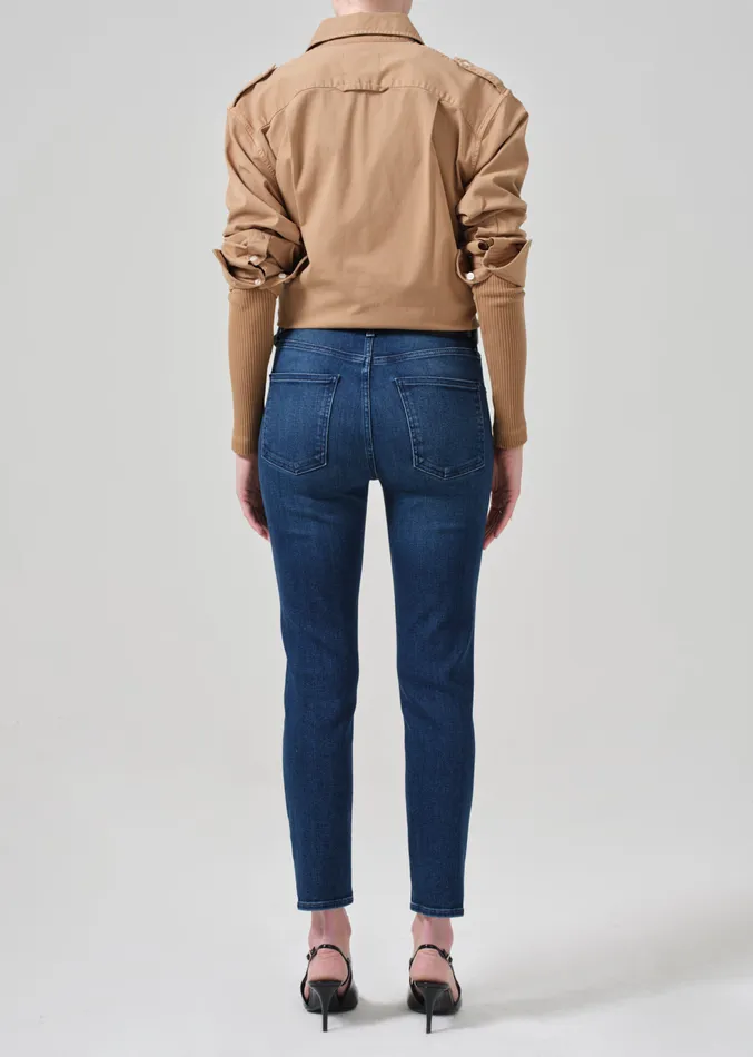 Women Petite Citizens Of Humanity Isola Slim Crop In Regency